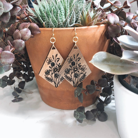 Earrings - Flora - Hedge and Fox