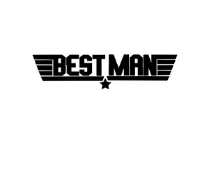 SVG - Top Gun Best Man - Hedge and Fox