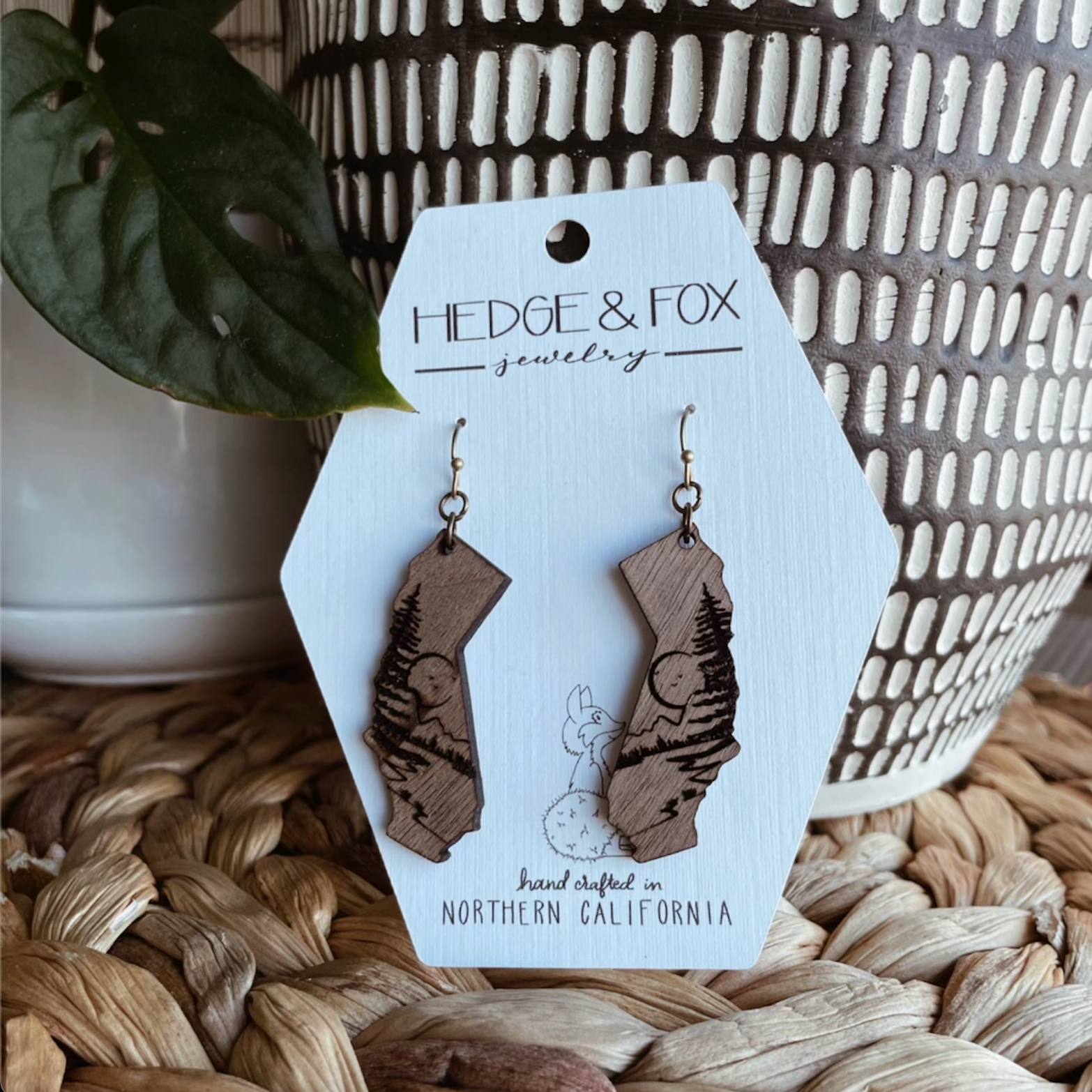 Earrings - Cali Mountains Mini - Hedge and Fox