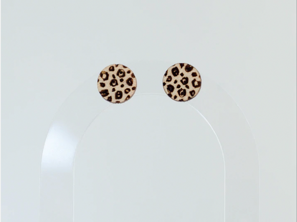 Studs - Leopard - Hedge and Fox