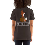 Hedge and Fox Clothes Brown / S Short-Sleeve Unisex T-Shirt