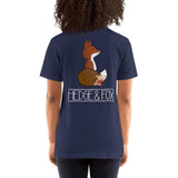 Hedge and Fox Clothes Navy / XS Short-Sleeve Unisex T-Shirt